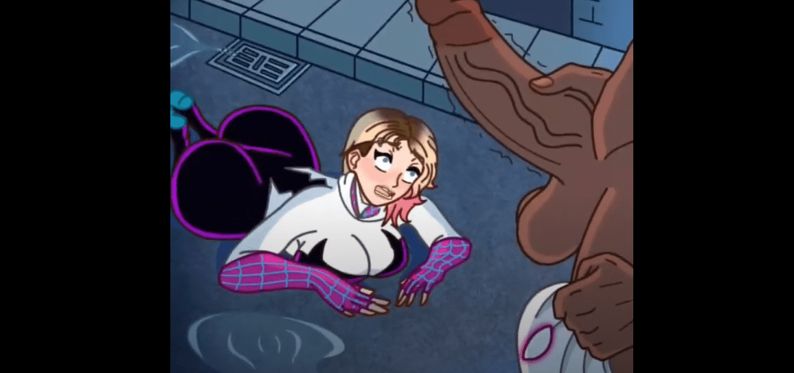 Spiderman: Gwen defeated by Criminal Scum