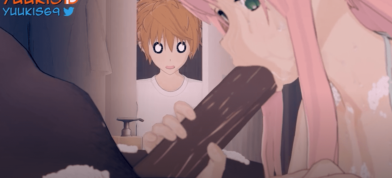 To Love Ru: Riko caught Lala sucking BBC