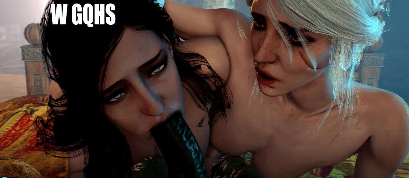 Witcher: Ciri and Yennefer gets fucked by Monsters