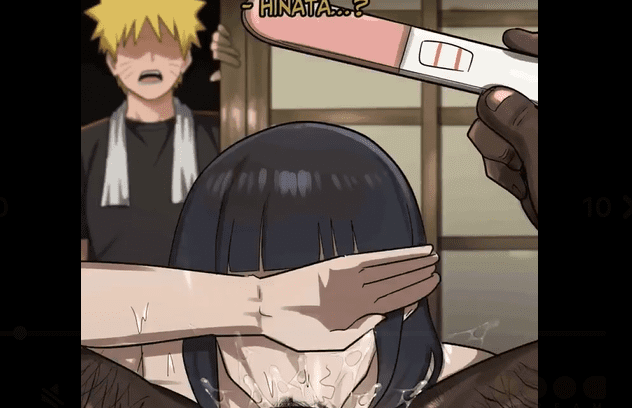 Naruto finds Hinata cheating with BBC