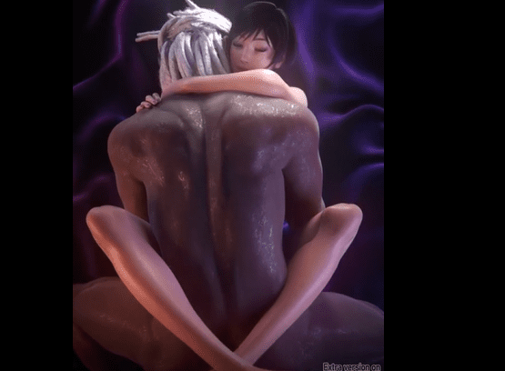 Reina Mishima stare at you while she gets fucked
