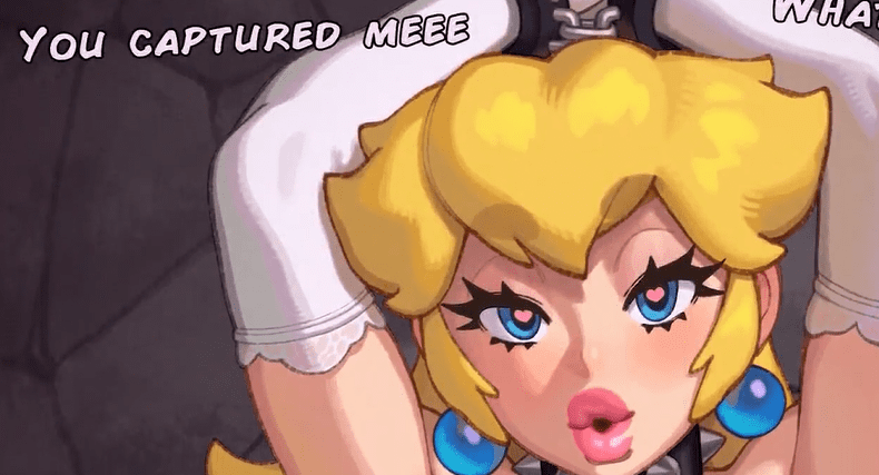 Mario: What happens when Princess Peach gets captured by Bowser