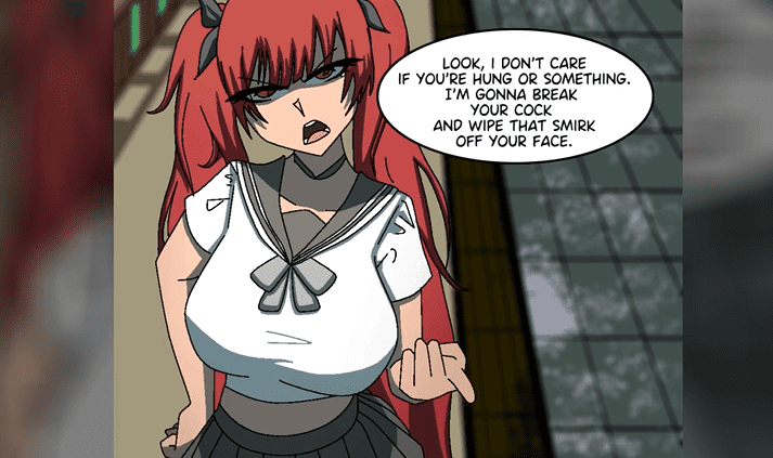 Your Girlfriend confront your Bully
