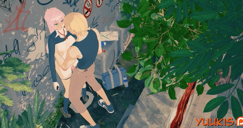 Shikimori cheating on her boyfriend Izumi