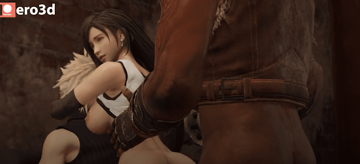 Final Fantasy: Tifa shared between Cloud and Barret