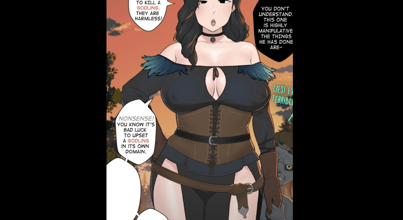 Witcher: Yennefer cucks Geralt with Godling