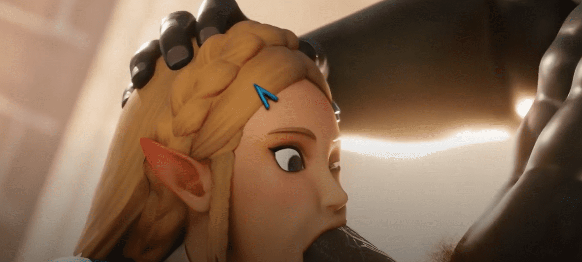 Zelda cucks Link with Ganondorf